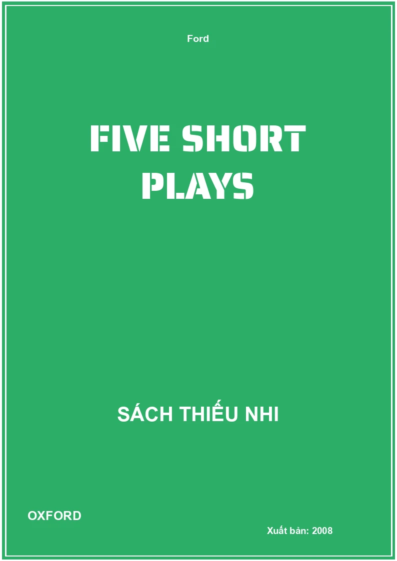 Five Short Plays