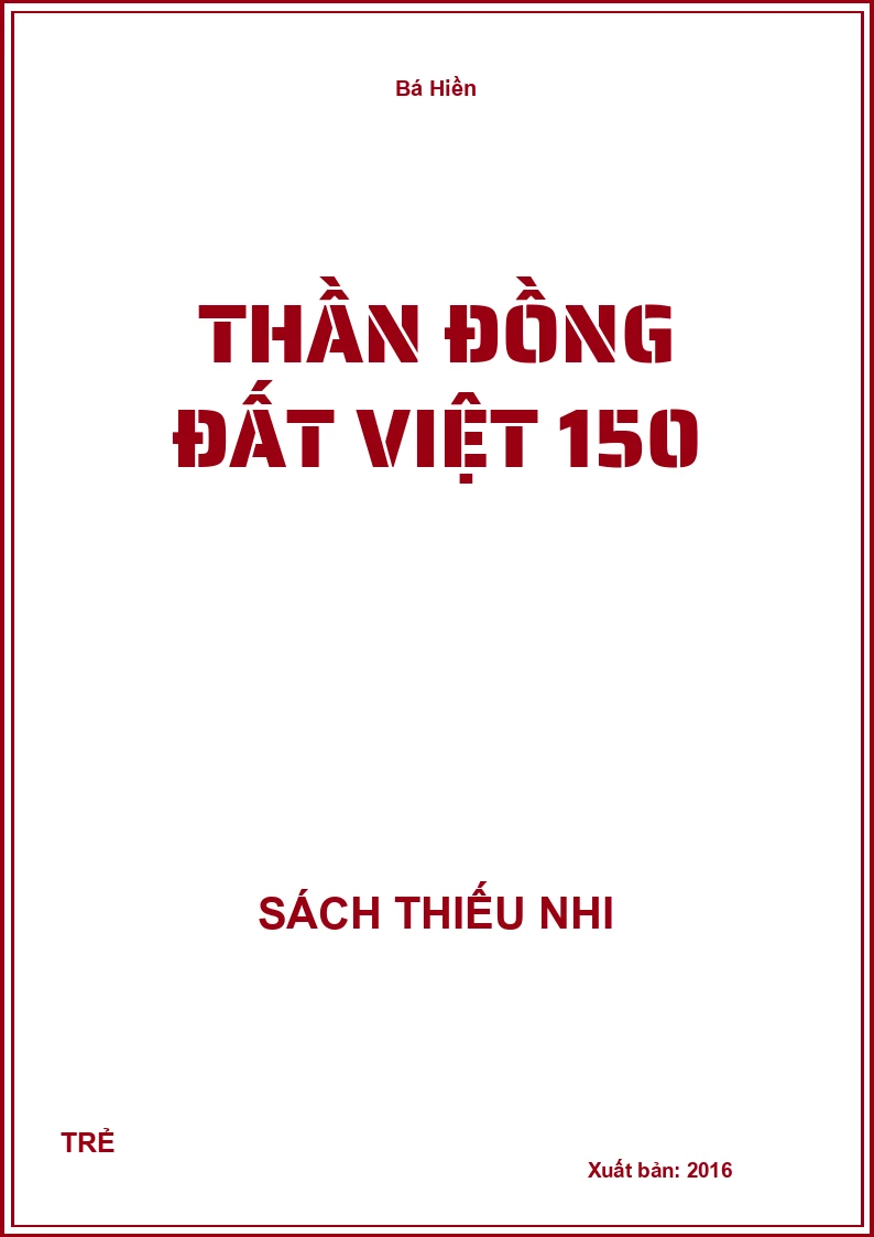 Thần Đồng Đất Việt 150