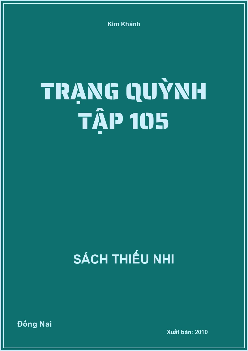 Trạng Quỳnh Tập 105