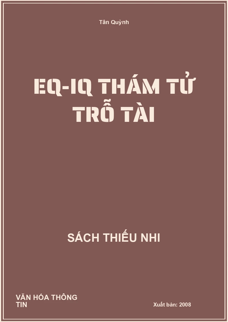 Eq-Iq Thám Tử Trỗ Tài