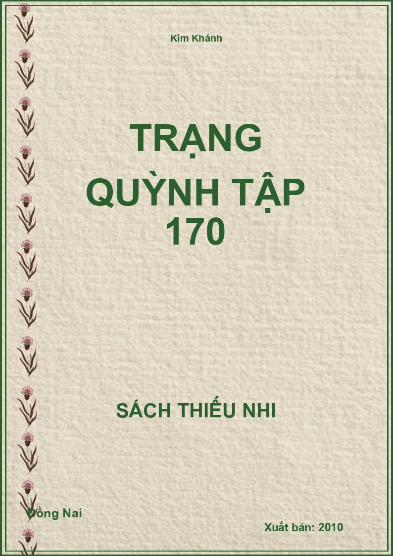 Trạng Quỳnh Tập 170