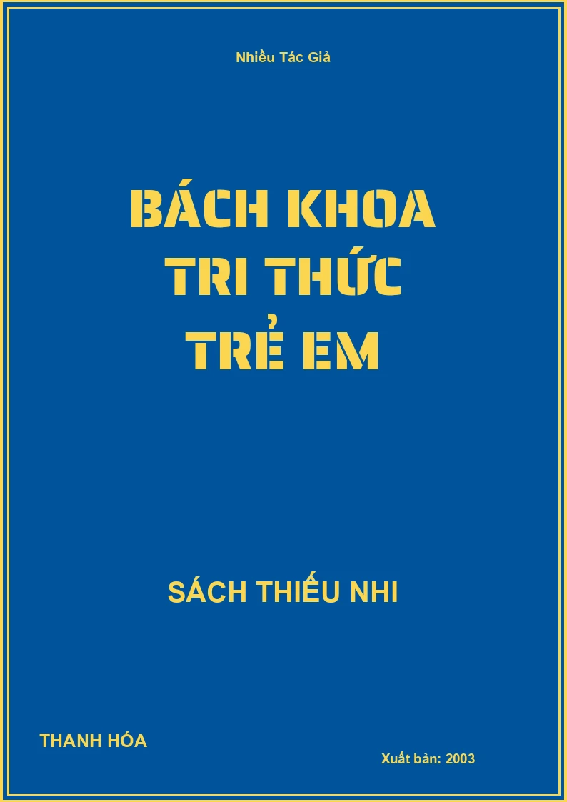 Bách Khoa Tri Thức Trẻ Em