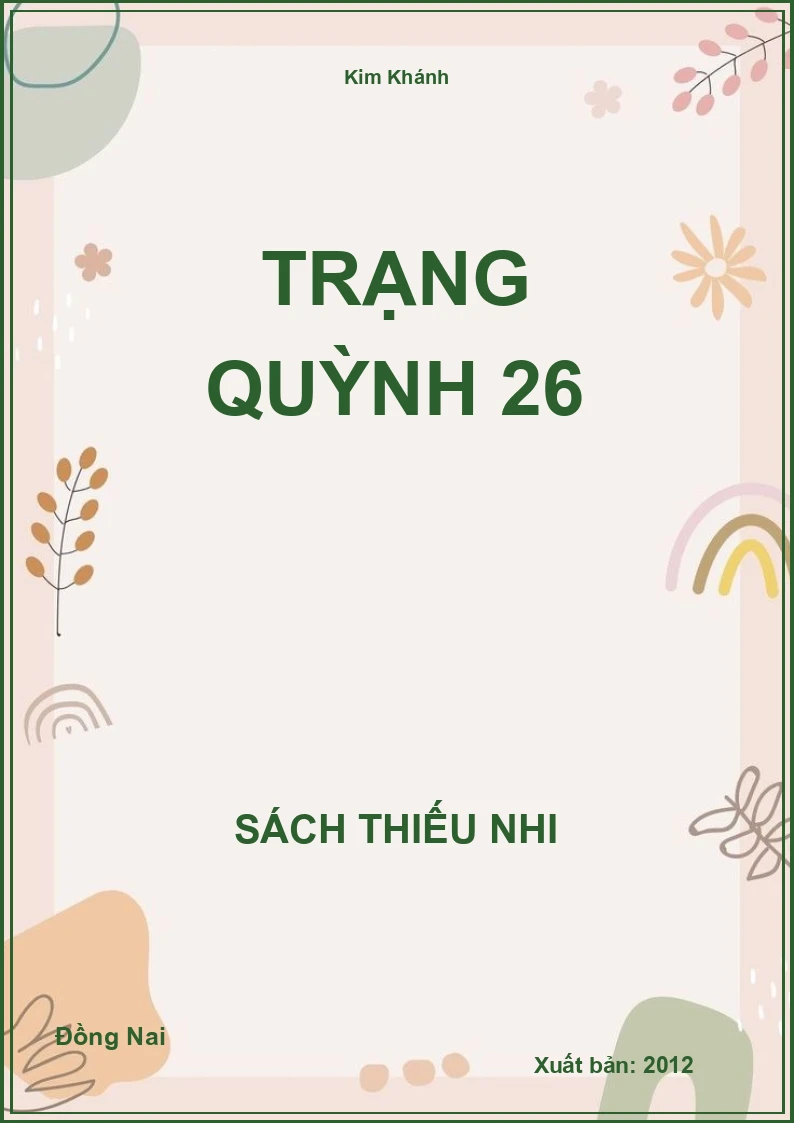 Trạng Quỳnh 26