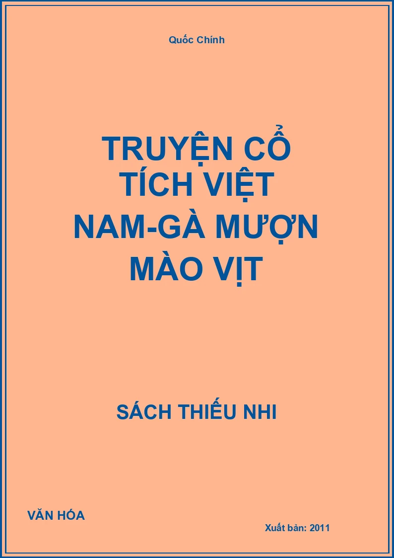 Truyện Cổ Tích Việt Nam-Gà Mượn Mào Vịt