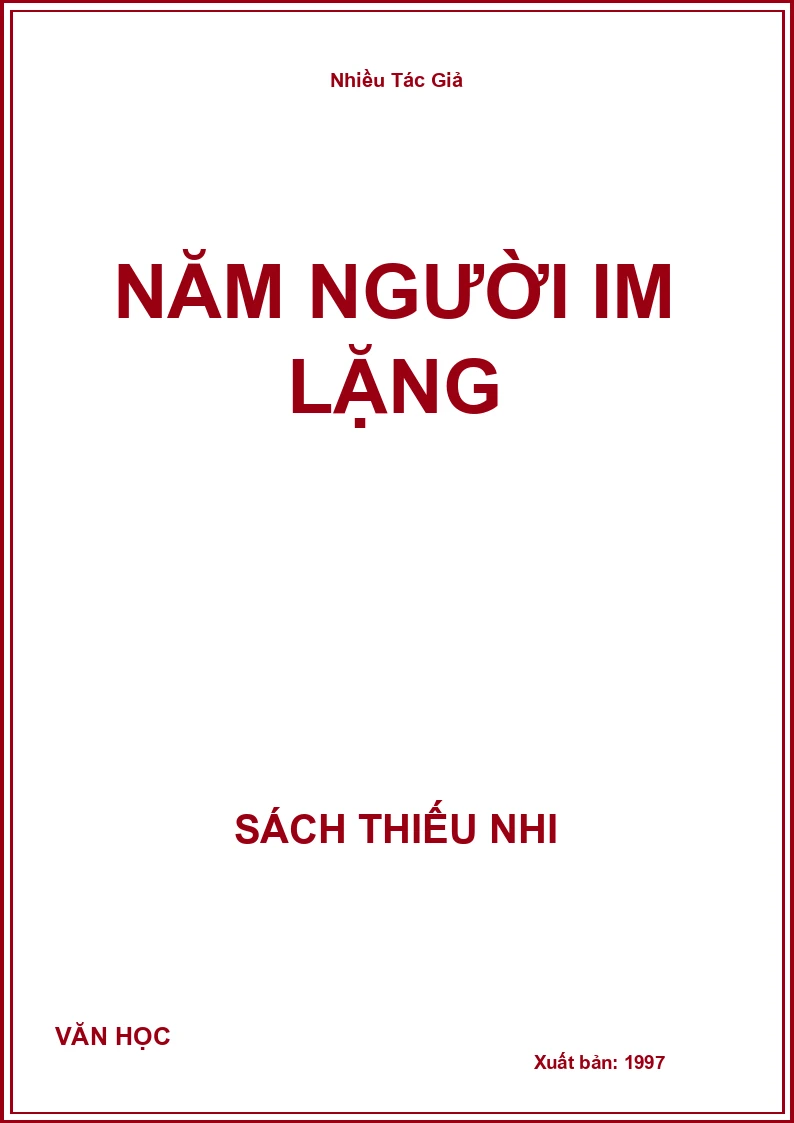 Năm Người Im Lặng