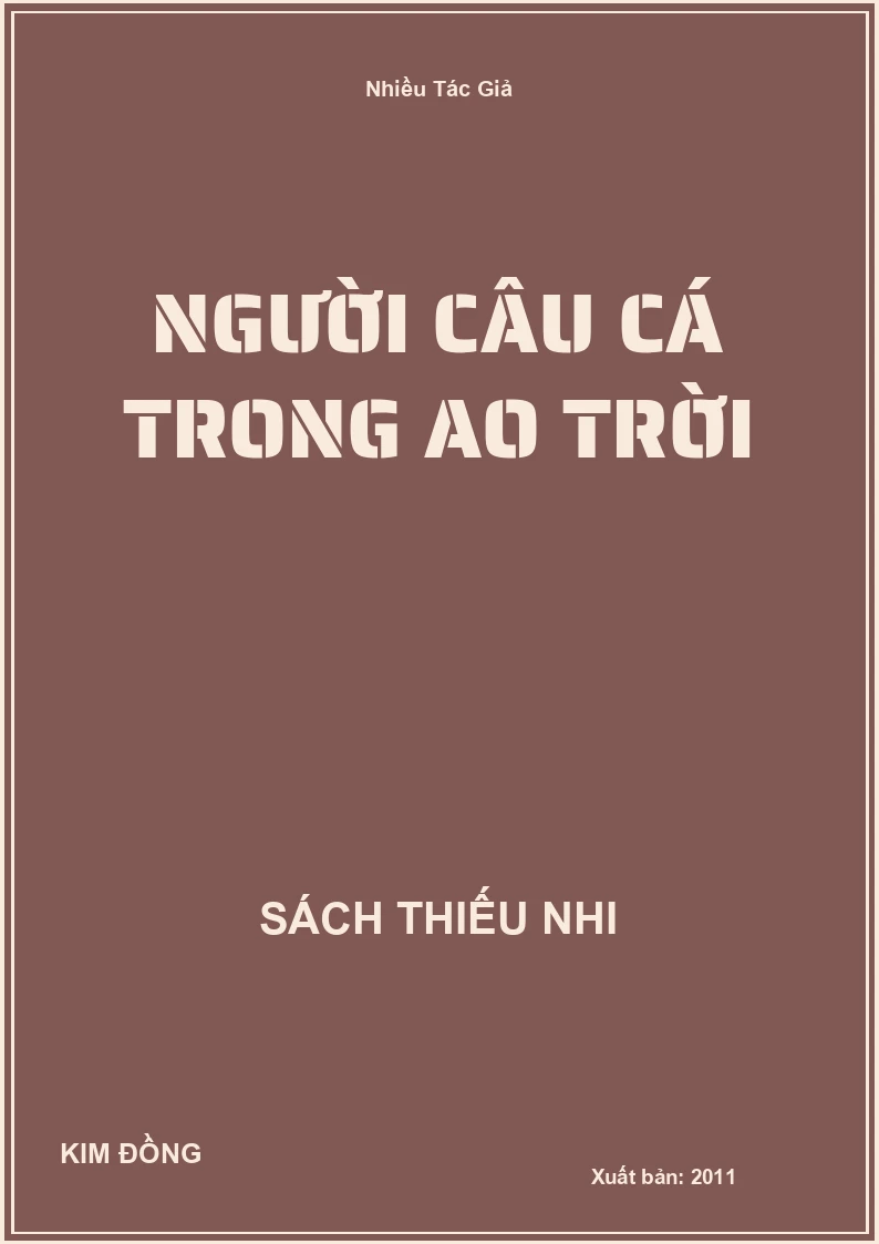 Người Câu Cá Trong Ao Trời