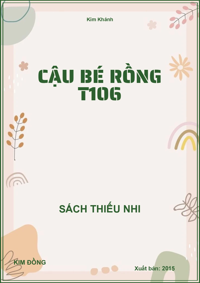 Cậu Bé Rồng T106