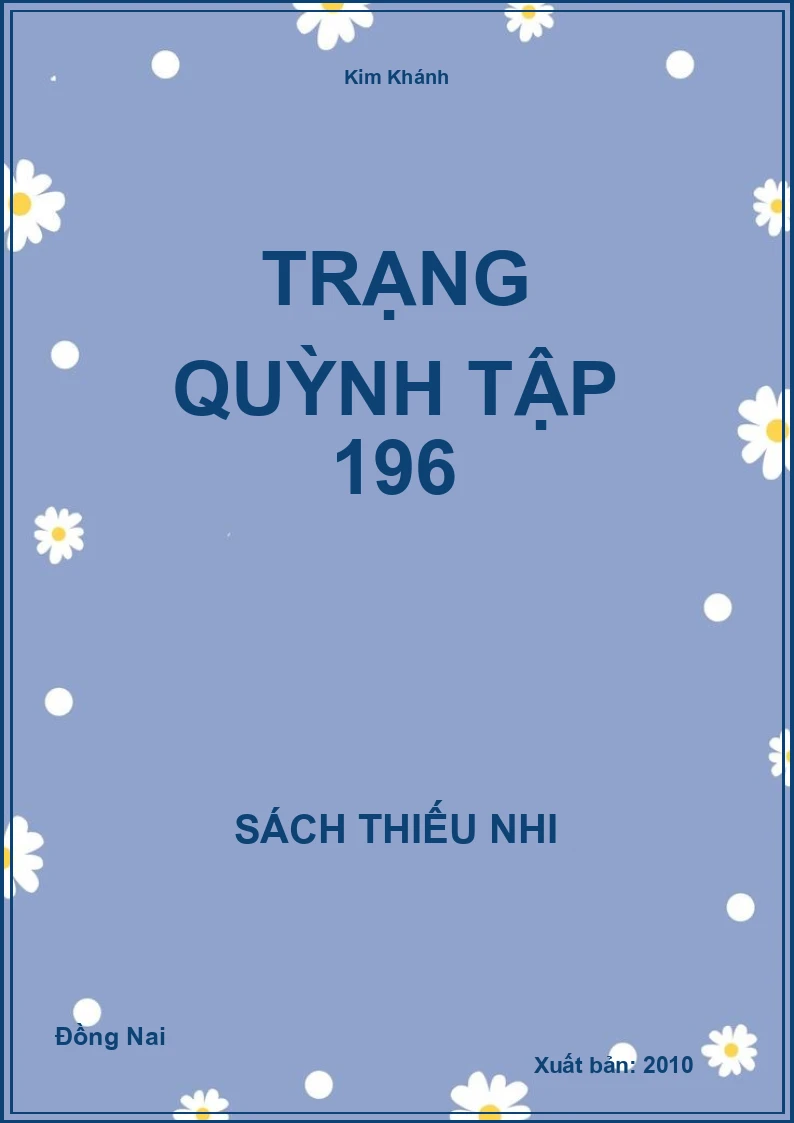 Trạng Quỳnh Tập 196