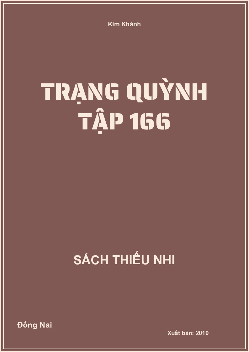 Trạng Quỳnh Tập 166