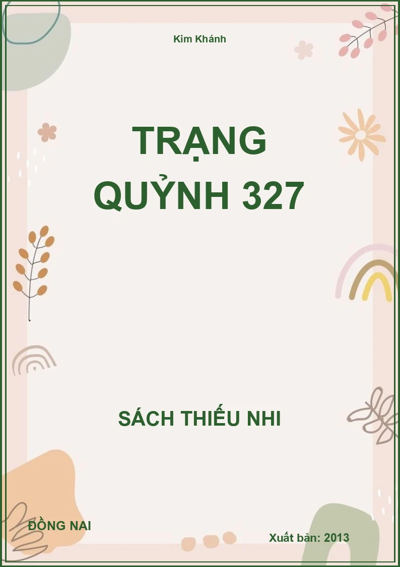Trạng Quỷnh 327