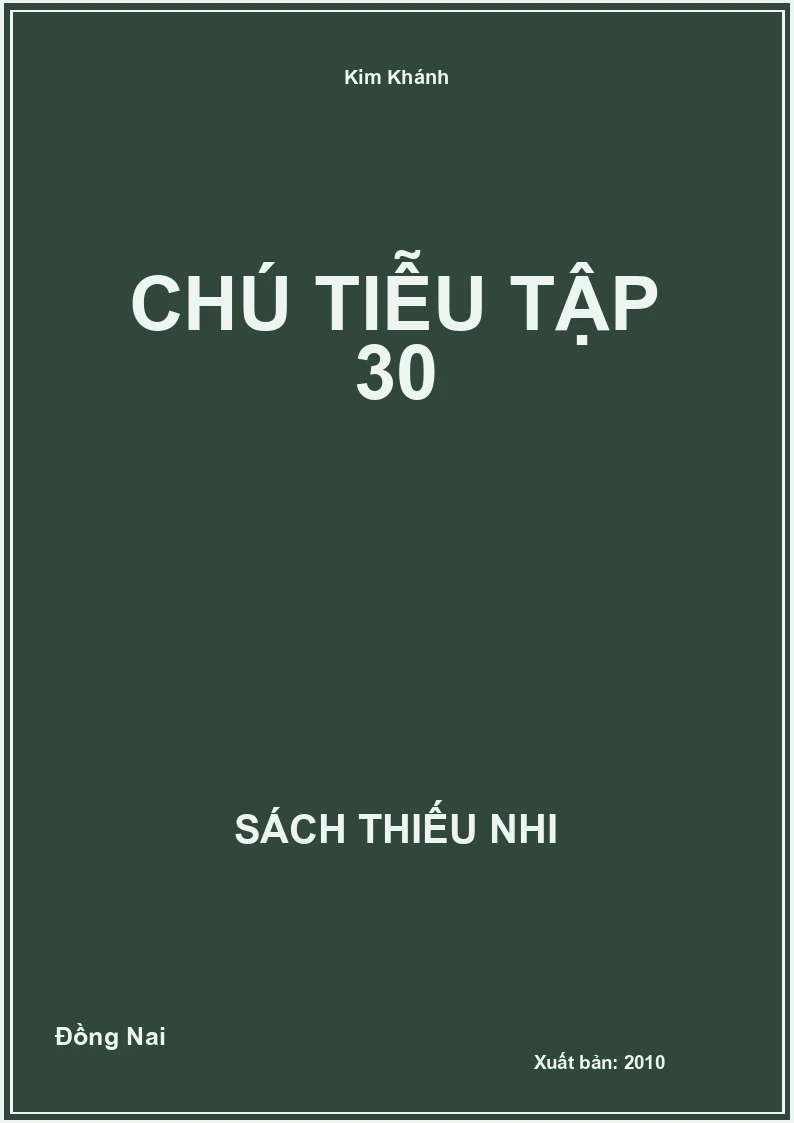 Chú Tiễu Tập 30