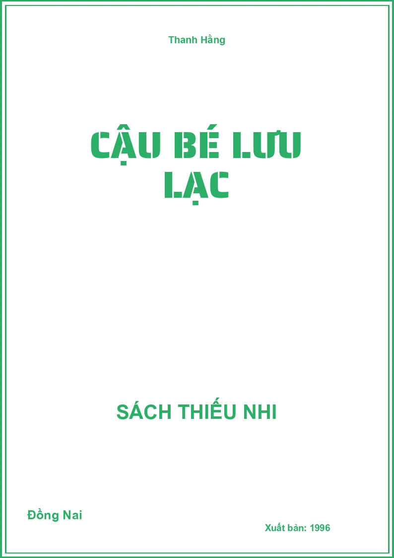 Cậu Bé Lưu Lạc