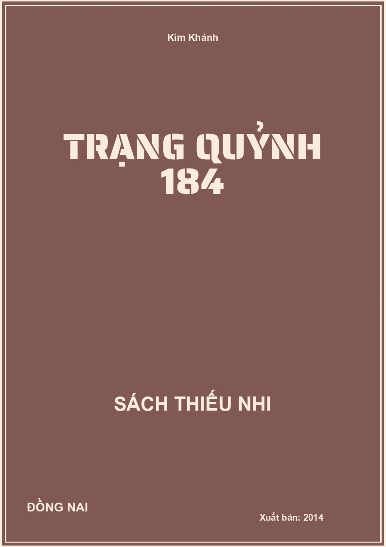 Trạng Quỷnh 184