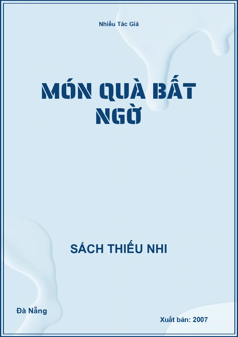 Món Quà Bất Ngờ