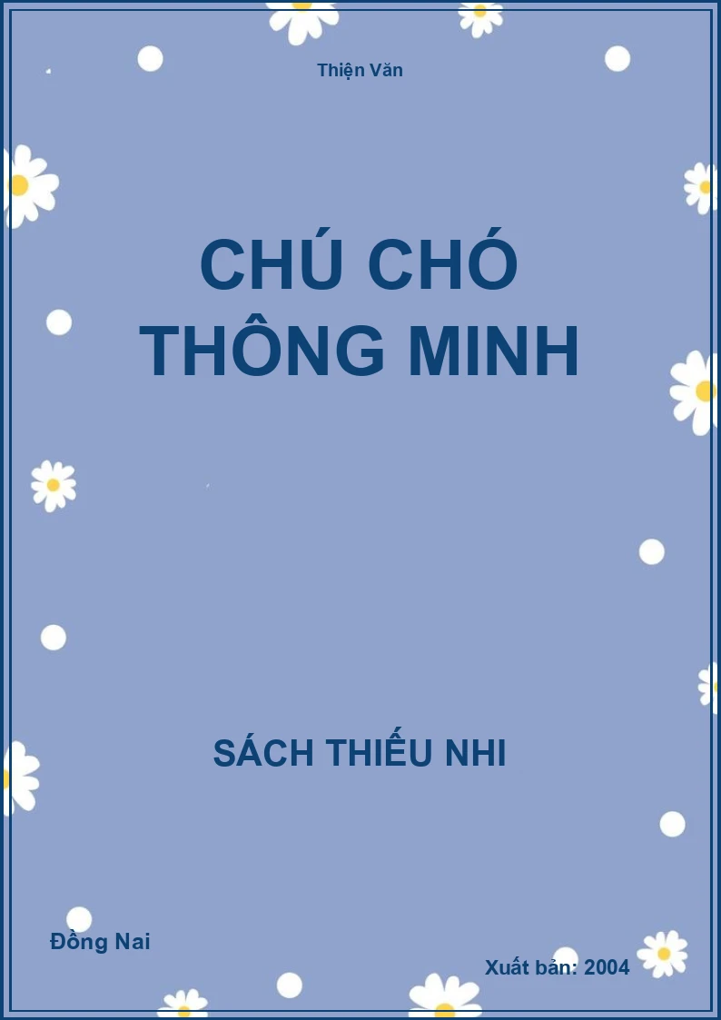 Chú Chó Thông Minh