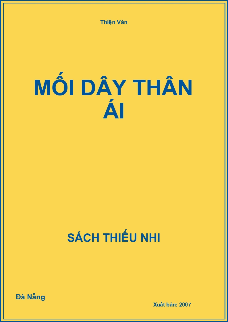 Mối Dây Thân Ái