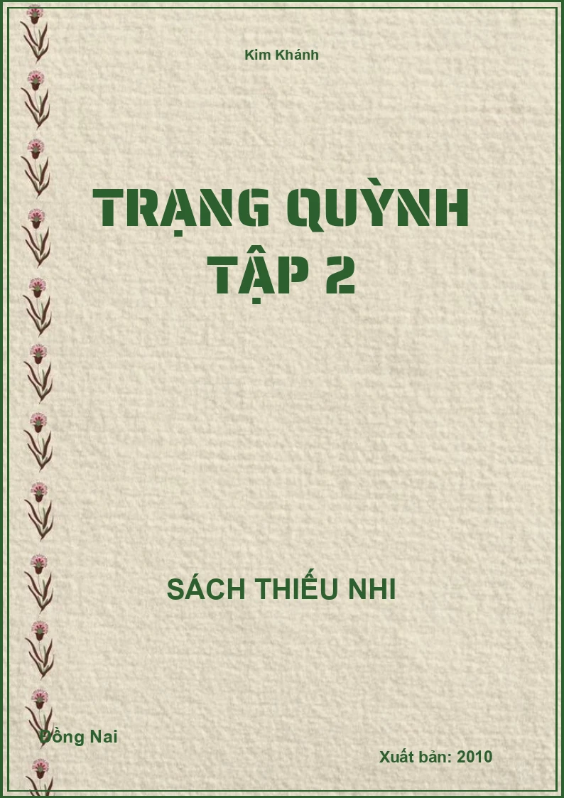 Trạng Quỳnh Tập 2