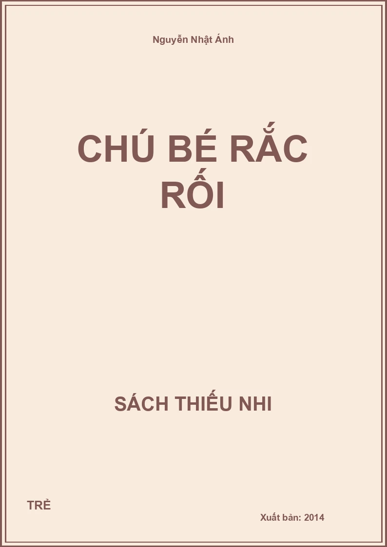 Chú Bé Rắc Rối