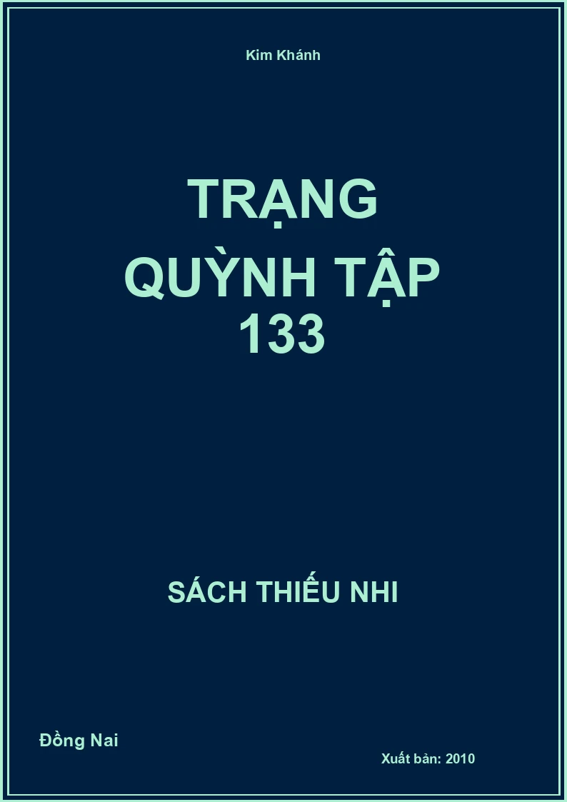 Trạng Quỳnh Tập 133