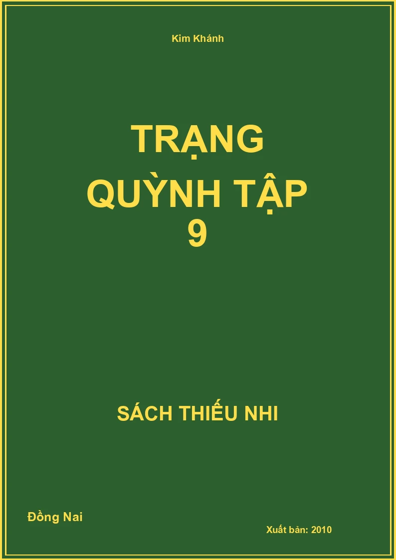 Trạng Quỳnh Tập 9