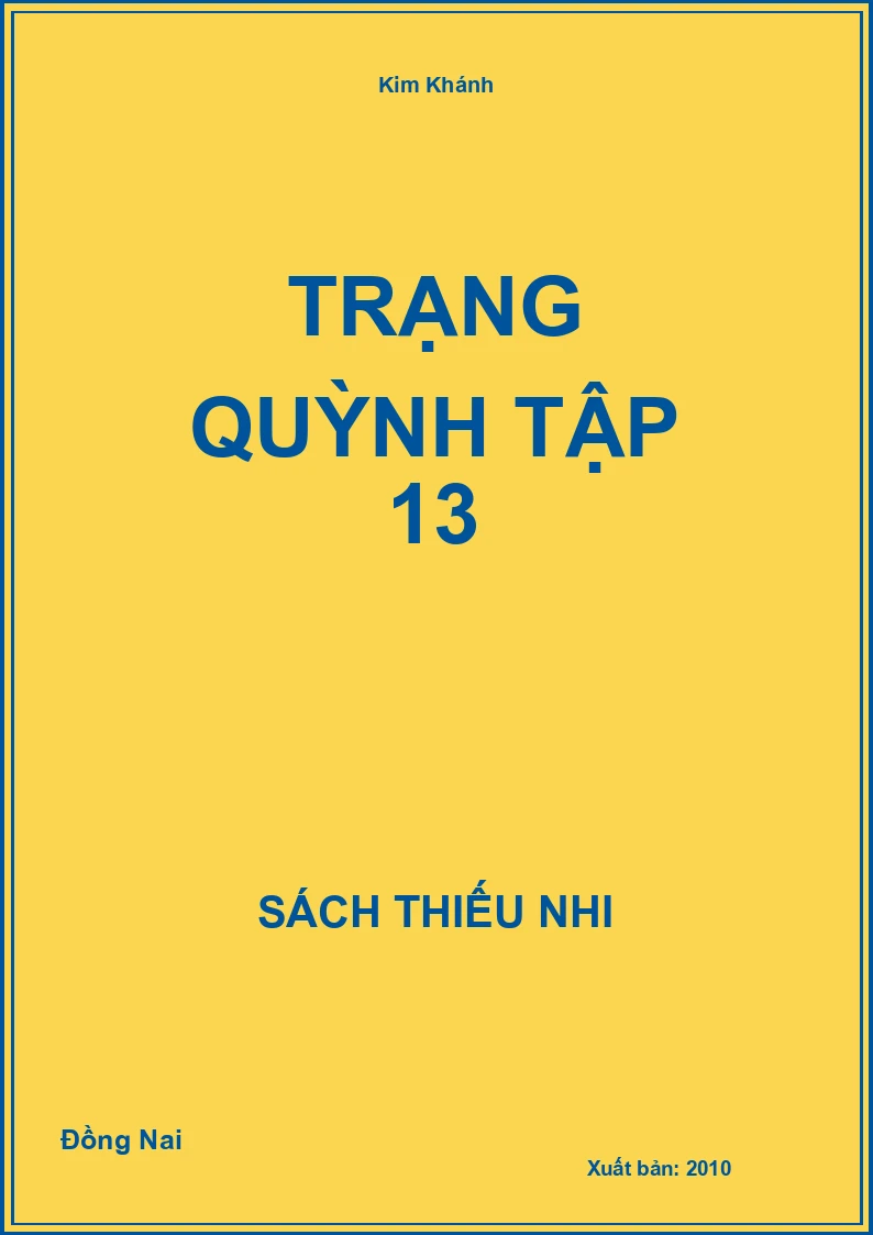 Trạng Quỳnh Tập 13