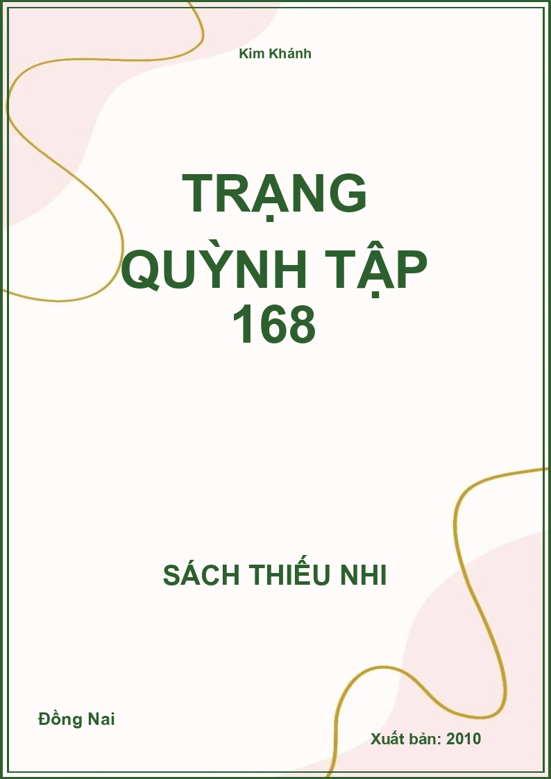 Trạng Quỳnh Tập 168