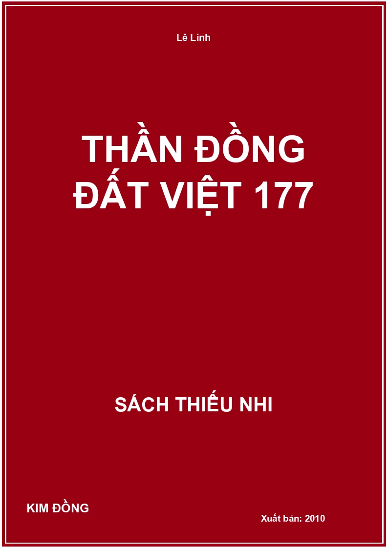Thần Đồng Đất Việt 177