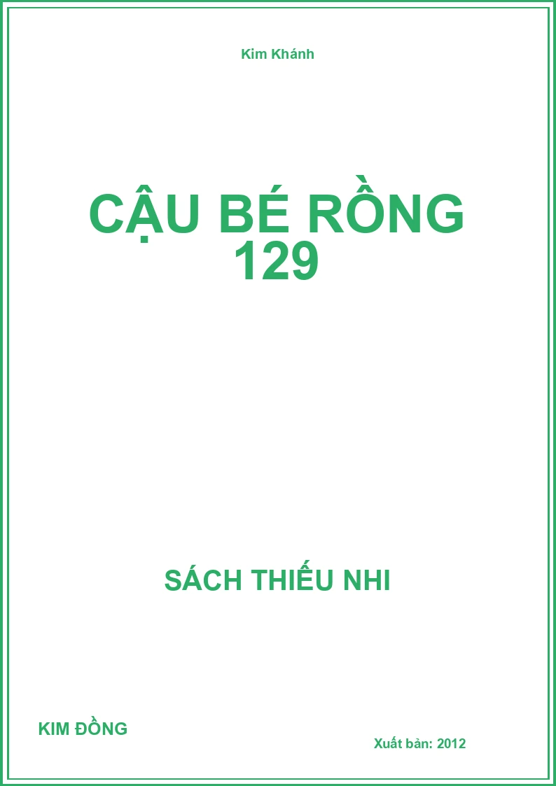 Cậu Bé Rồng 129
