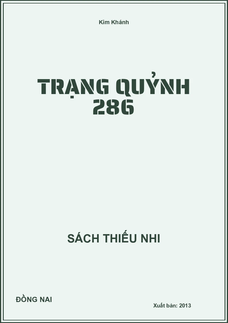 Trạng Quỷnh 286