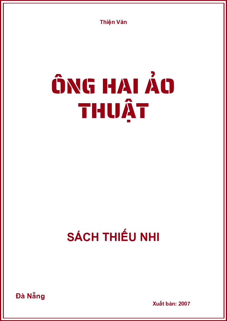 Ông Hai Ảo Thuật