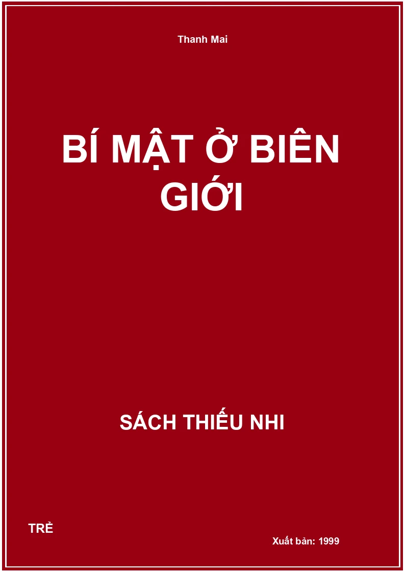 Bí Mật Ở Biên Giới