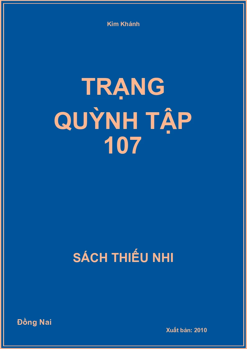 Trạng Quỳnh Tập 107