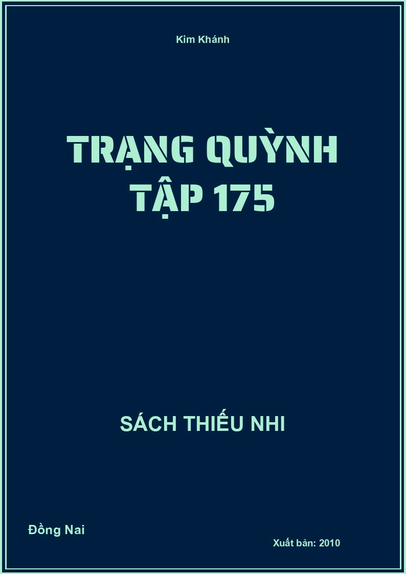 Trạng Quỳnh Tập 175