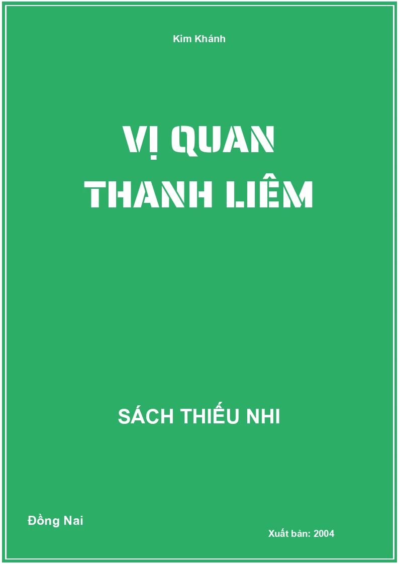 Vị Quan Thanh Liêm