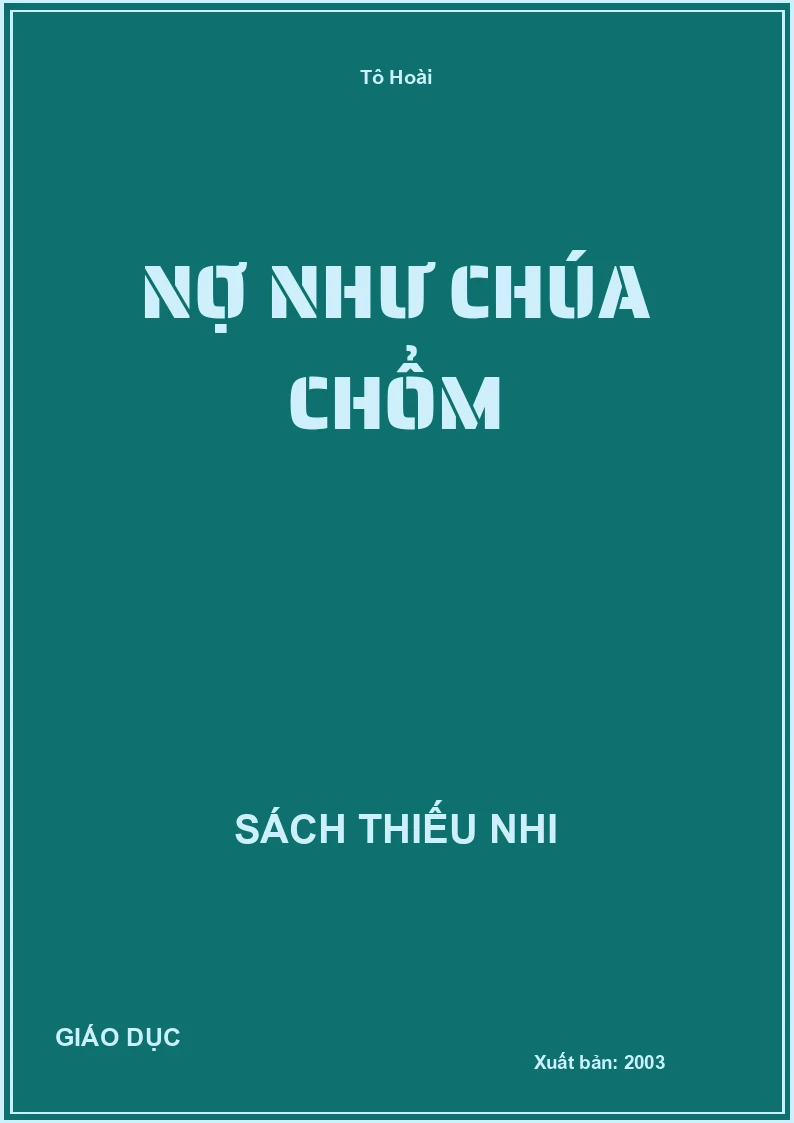 Nợ Như Chúa Chổm