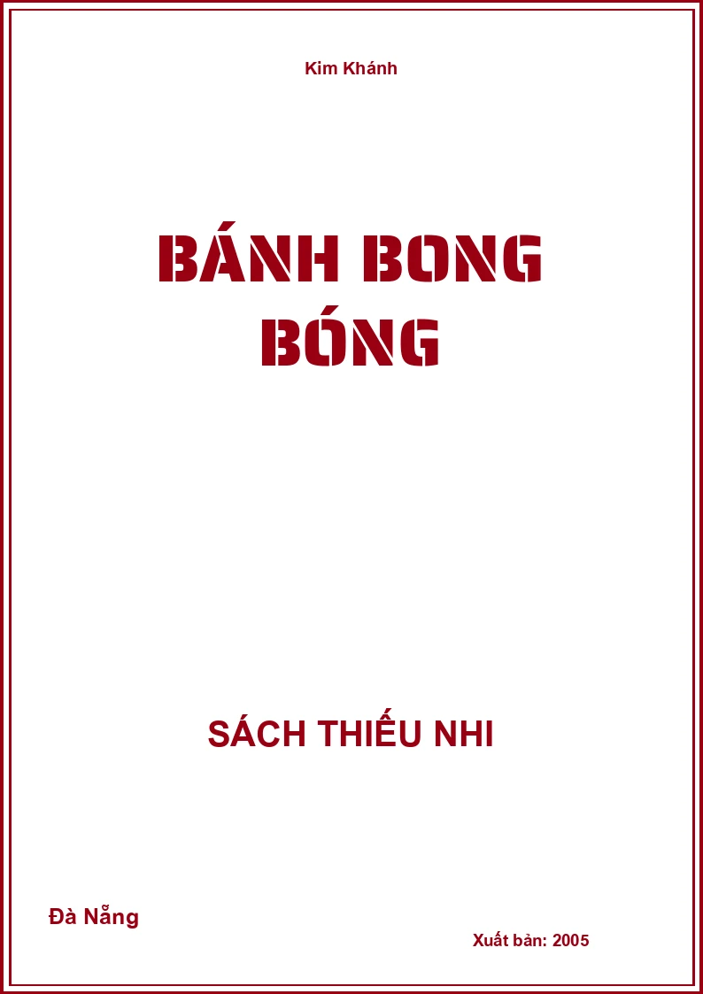 Bánh Bong Bóng