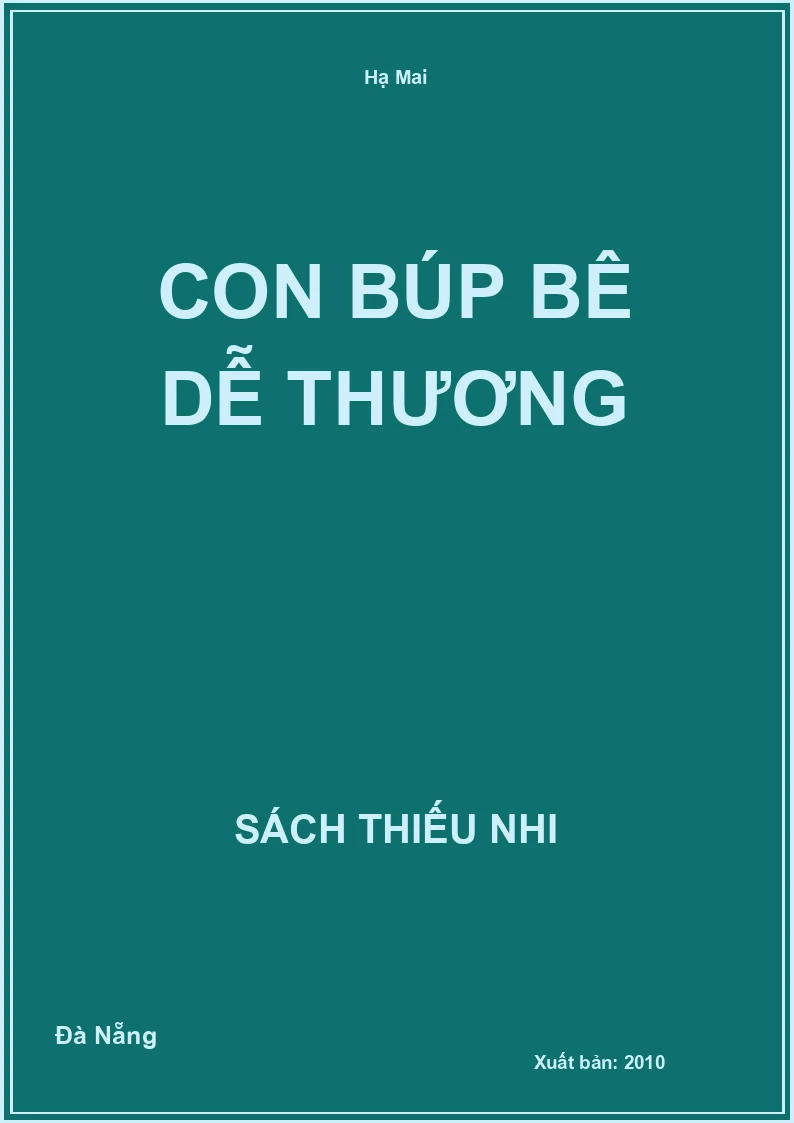 Con Búp Bê Dễ Thương