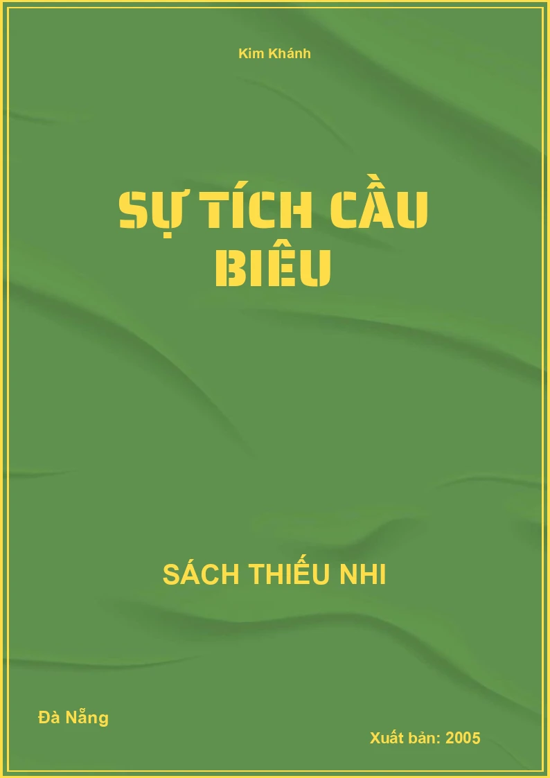 Sự Tích Cầu Biêu