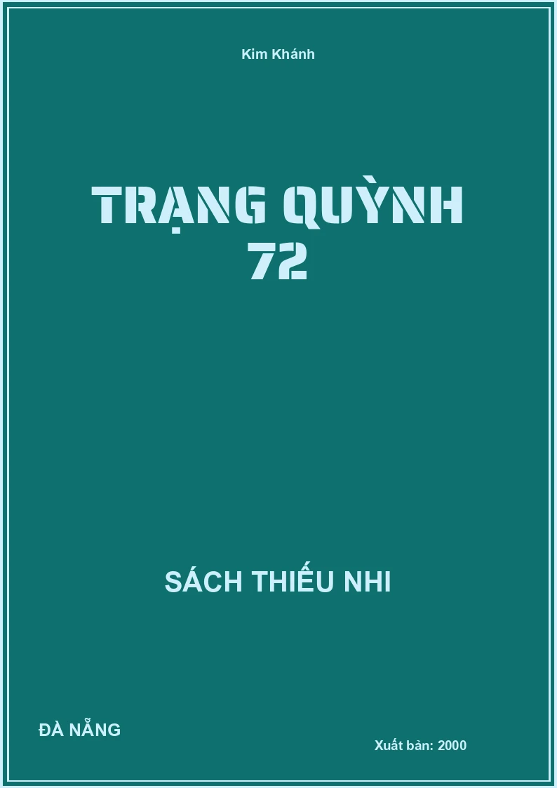Trạng Quỳnh 72