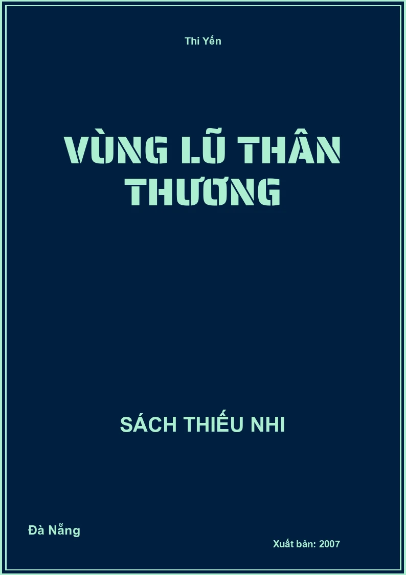 Vùng Lũ Thân Thương