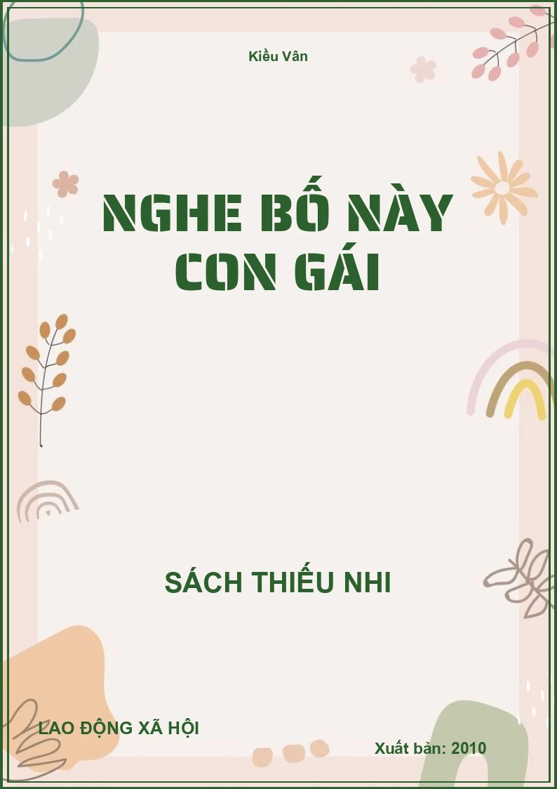 Nghe Bố Này Con Gái
