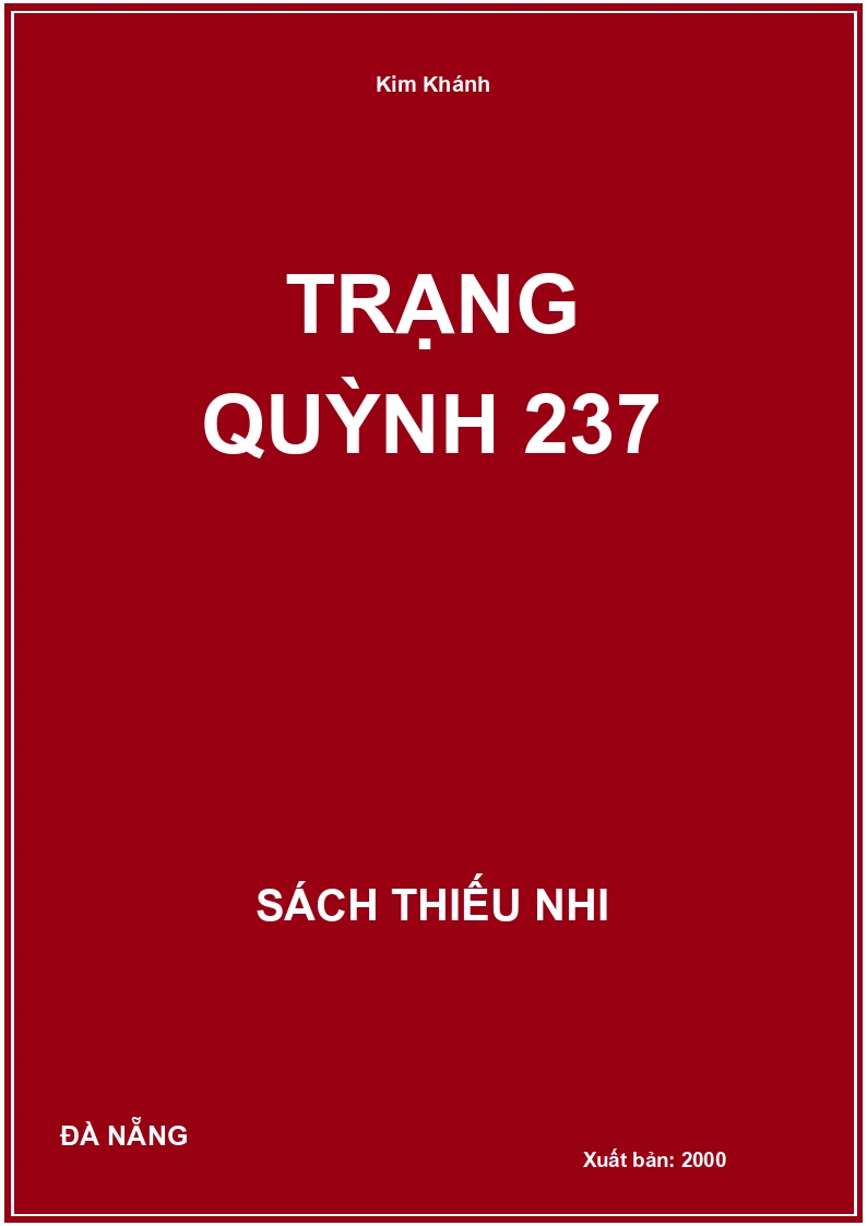 Trạng Quỳnh 237