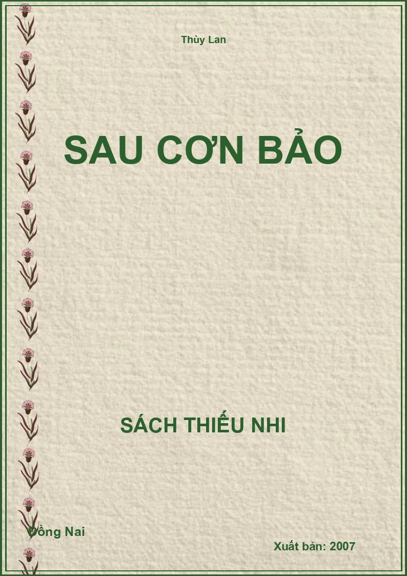 Sau Cơn Bảo
