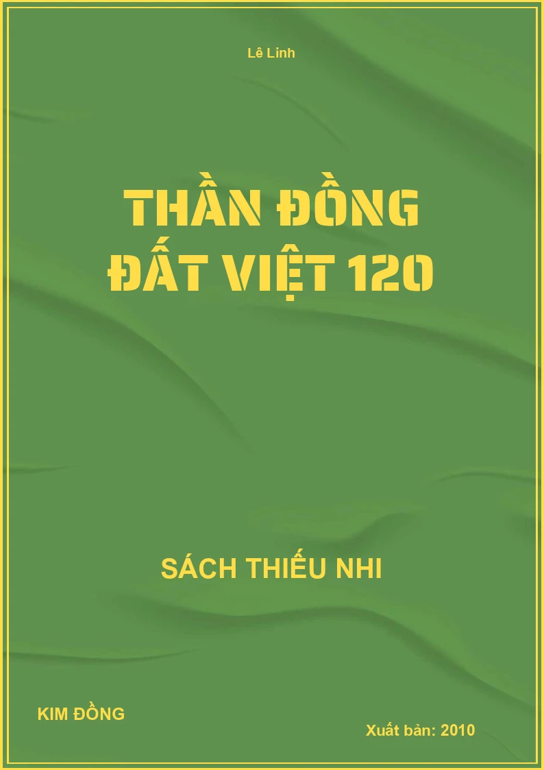 Thần Đồng Đất Việt 120