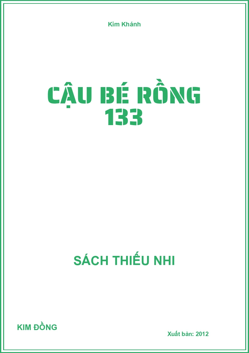 Cậu Bé Rồng 133