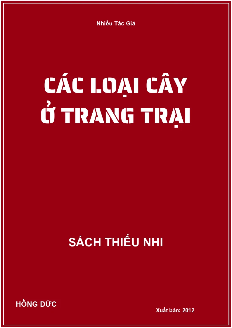 Các Loại Cây Ở Trang Trại