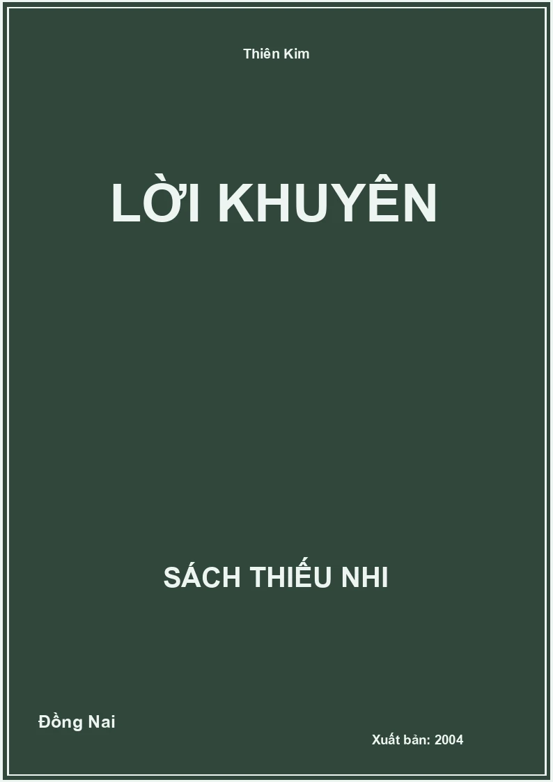Lời Khuyên