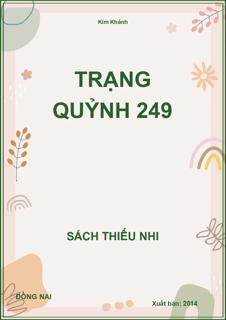Trạng Quỷnh 249
