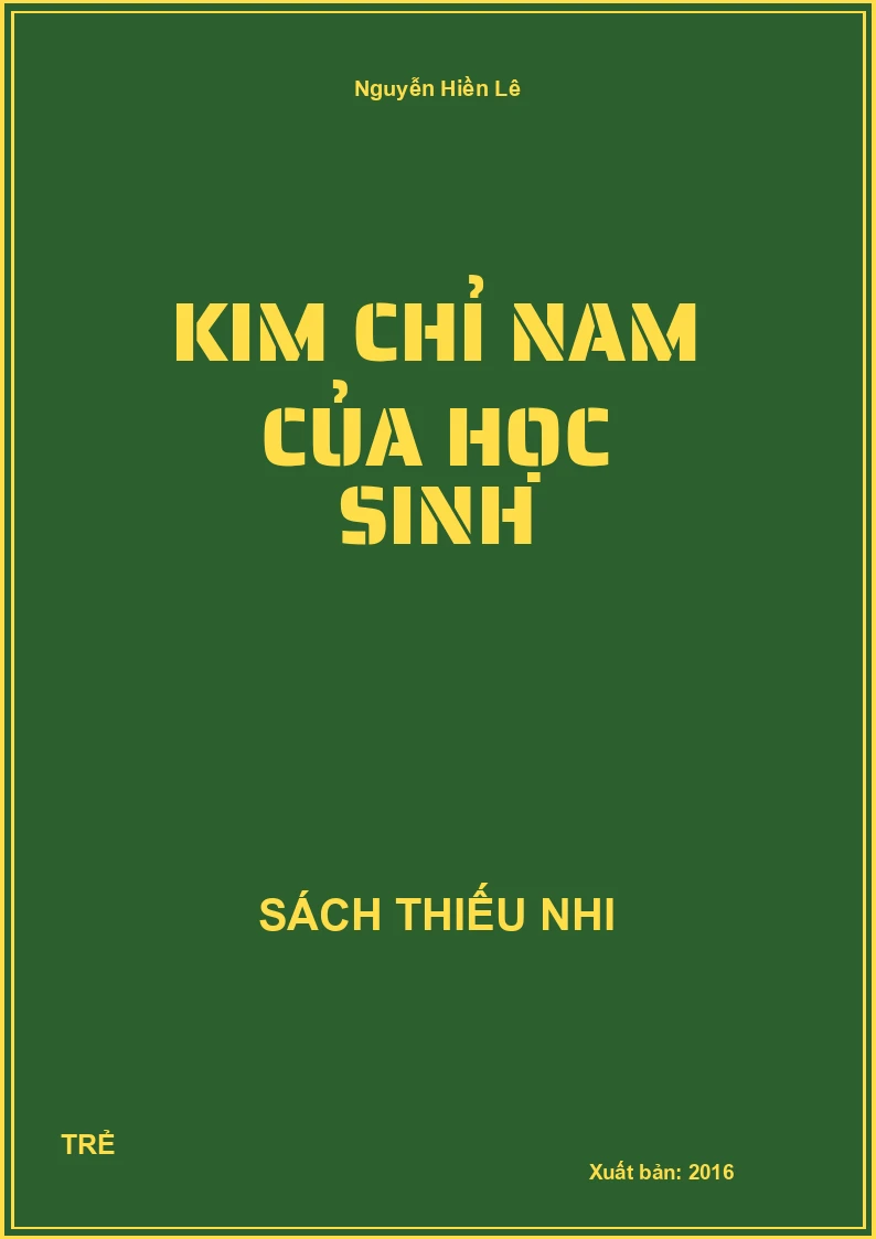 Kim Chỉ Nam Của Học Sinh
