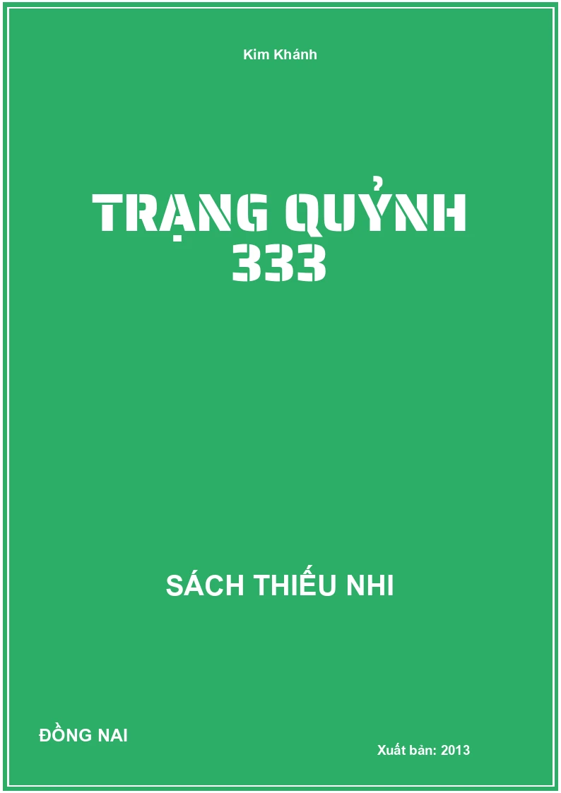 Trạng Quỷnh 333